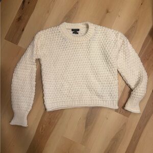 Massimo Dutti Cream Sweater